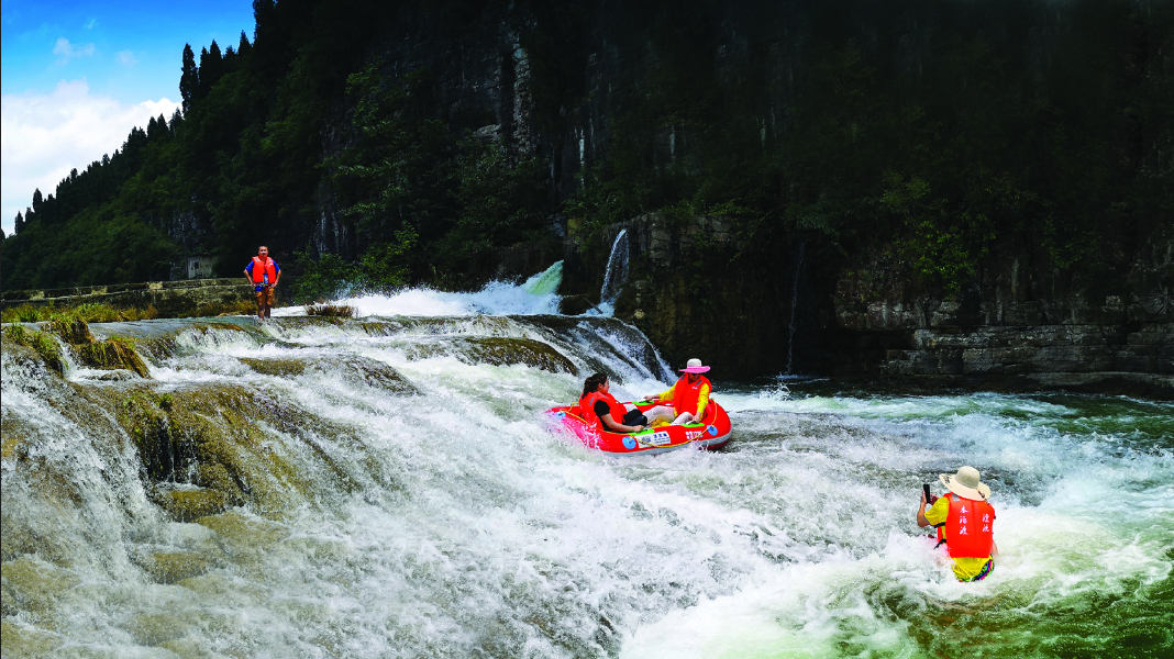 峡谷漂流-活力体现 - 水泊渡旅游度假区--欢迎您!